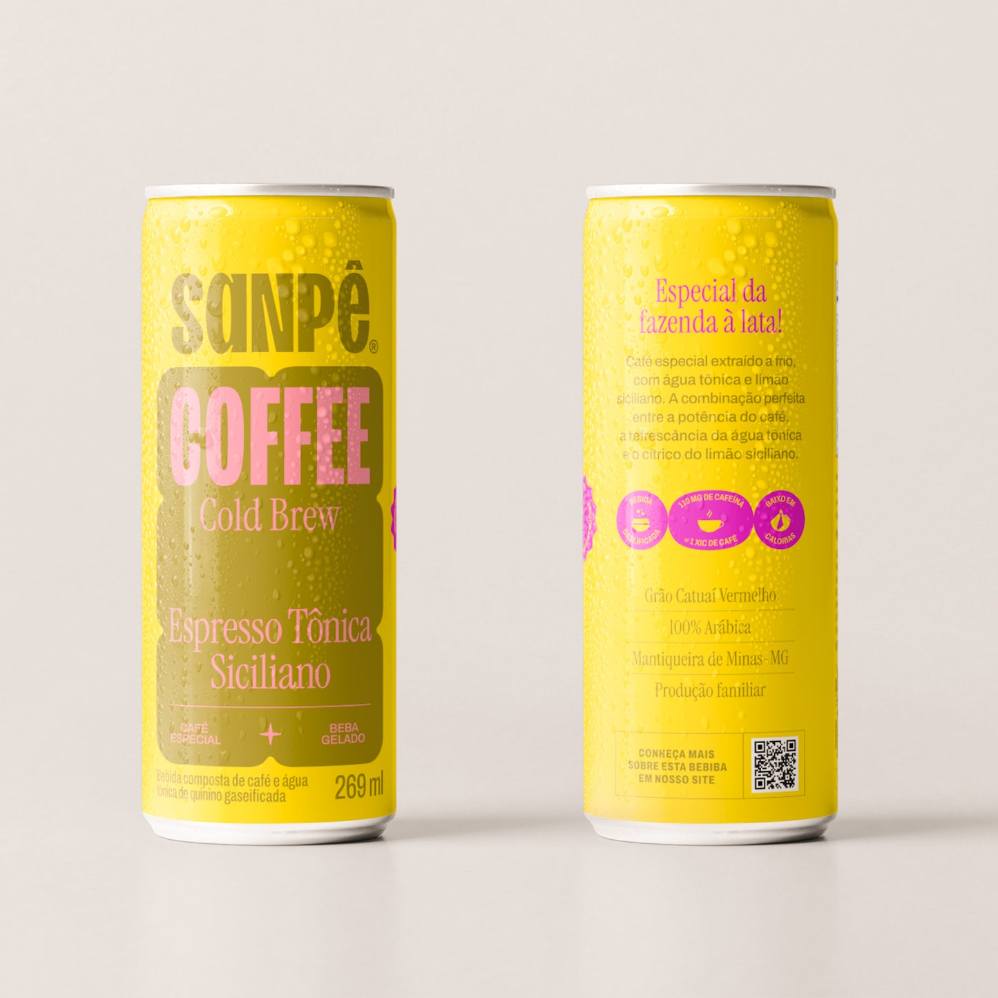 Lata Cold Brew Tonica Siciliano 269ml.